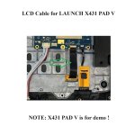 LCD Ribbon Cable Replacement for LAUNCH X431 PAD V PAD5 Scanner